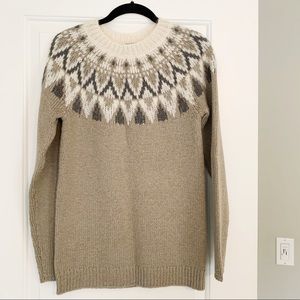NWT Ann Taylor Fair Isle Sweater